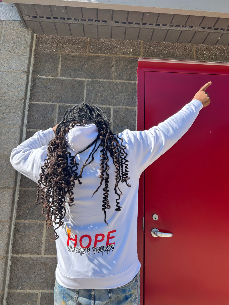 HOPE, Where's Yours? Weighted Hoodie