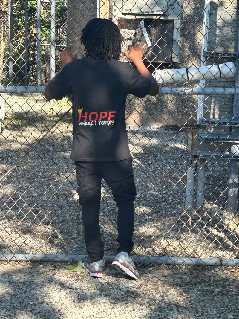 HOPE, Where's Yours? HVY FDED TEE